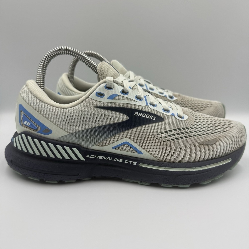 Brooks Adrenaline GTS 23 Women's Size 8 B Blue Athletic Running Shoes Sneakers